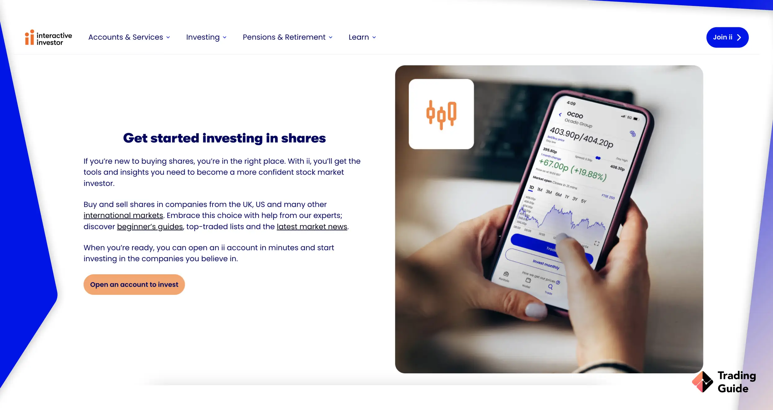 interactive investor screen 3