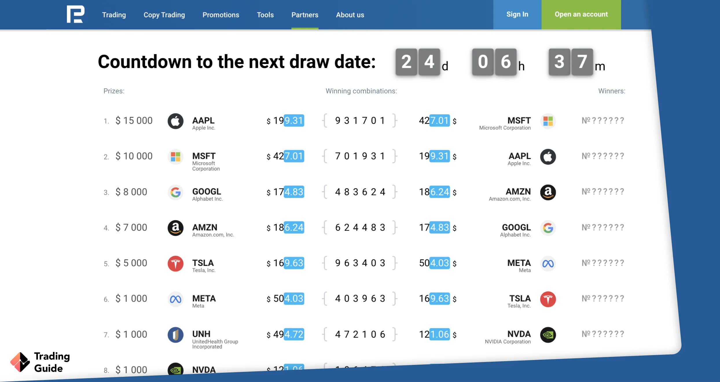 roboforex step 3