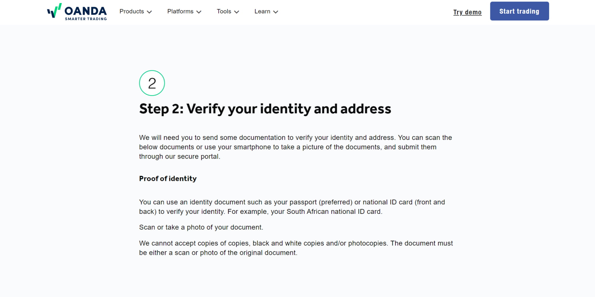 Step 3 Verify Your Identity and Location