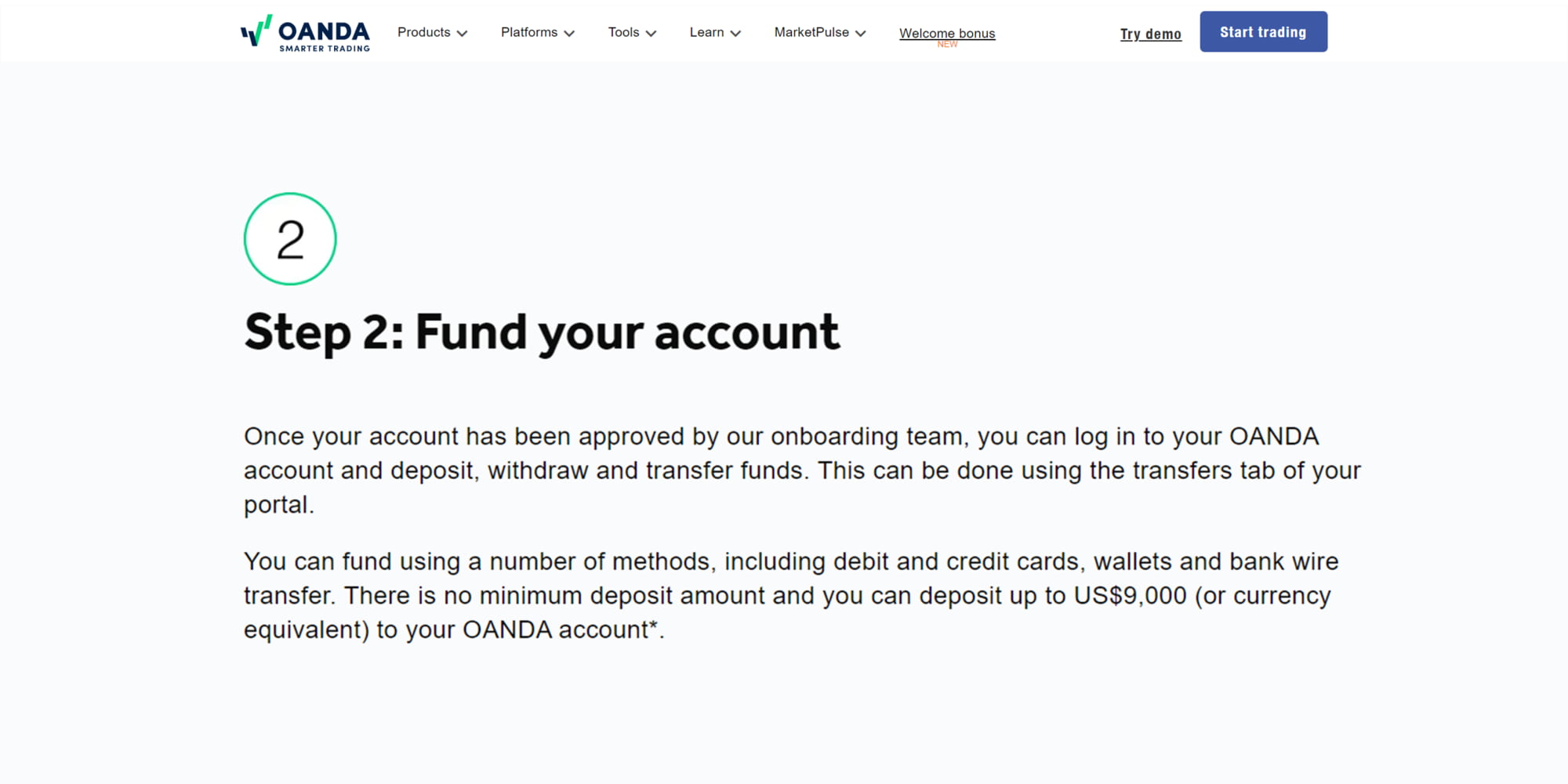 Step 4 Fund Your Account