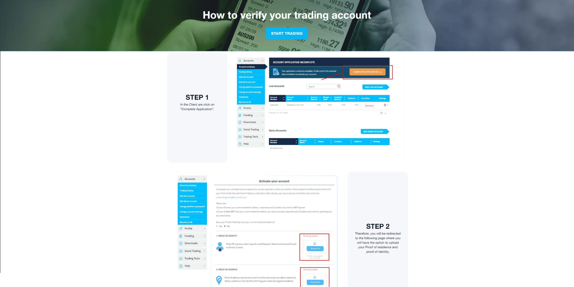 step 3 verify your account