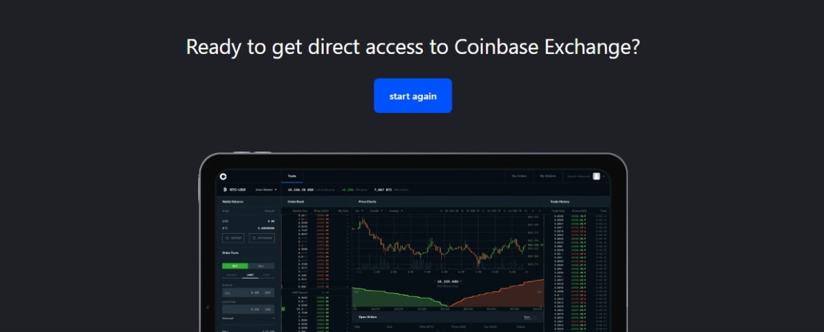 coinbase exchange 2