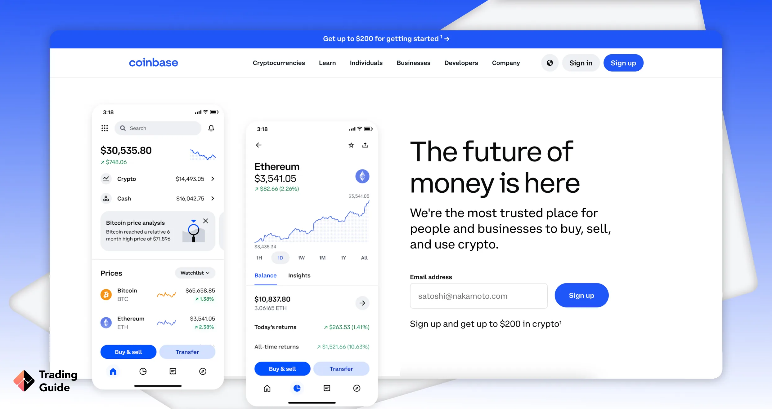 coinbase exchange screen 1