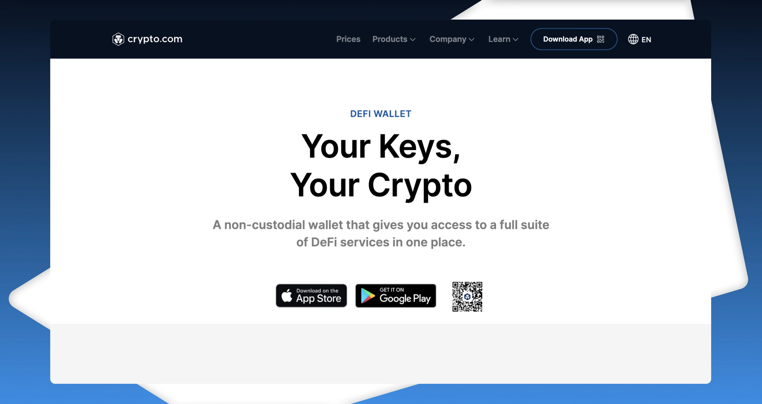 crypto com wallet screen 1