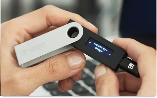 Ledger Nano S bitcoin wallet