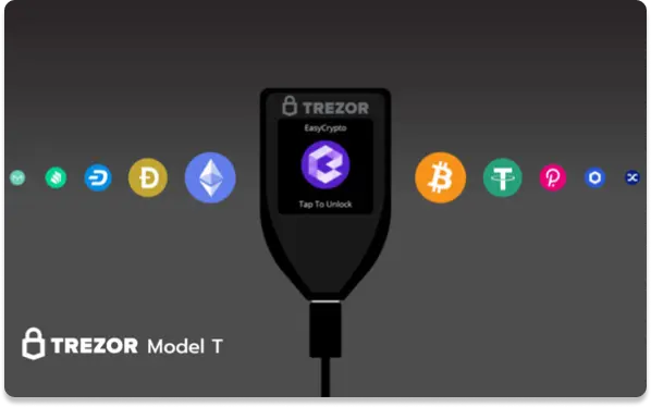 Trezor Model T wallet