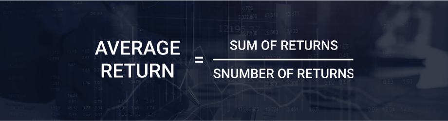 average return calculation