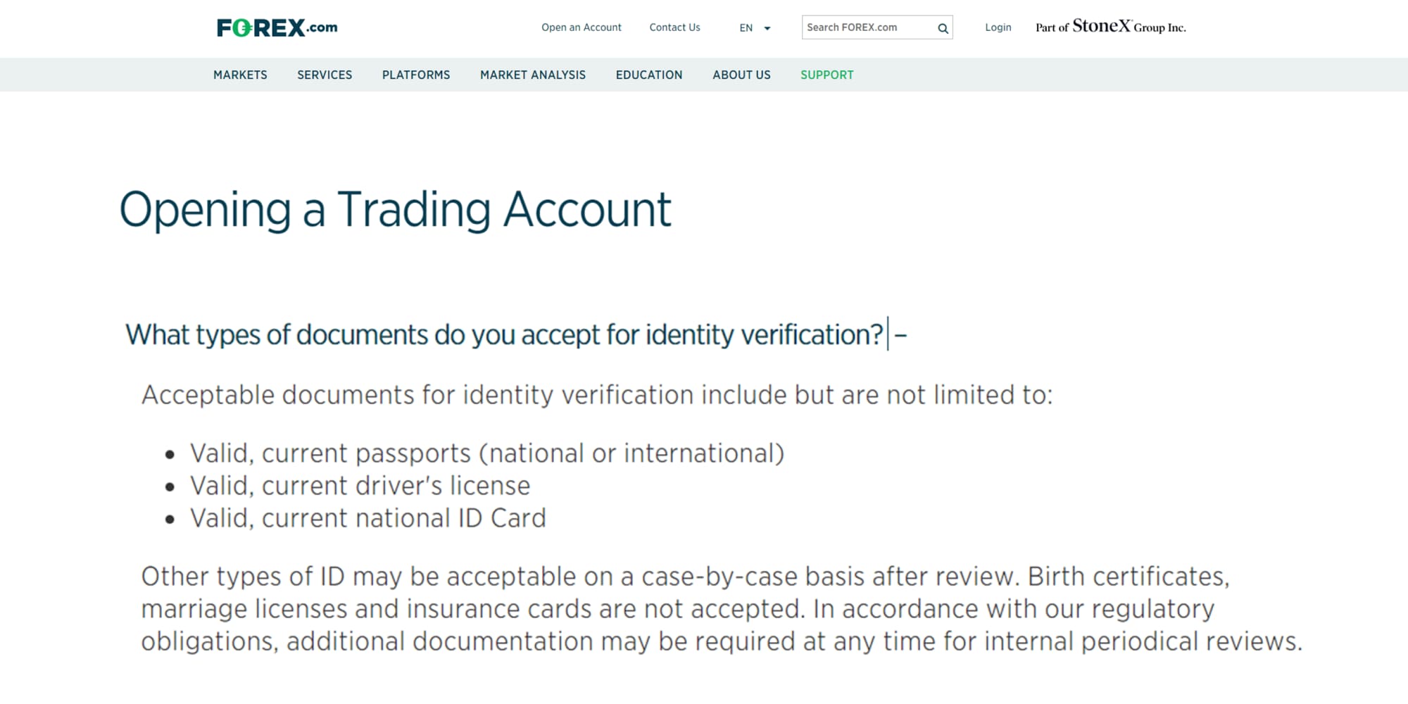 participate in account verification