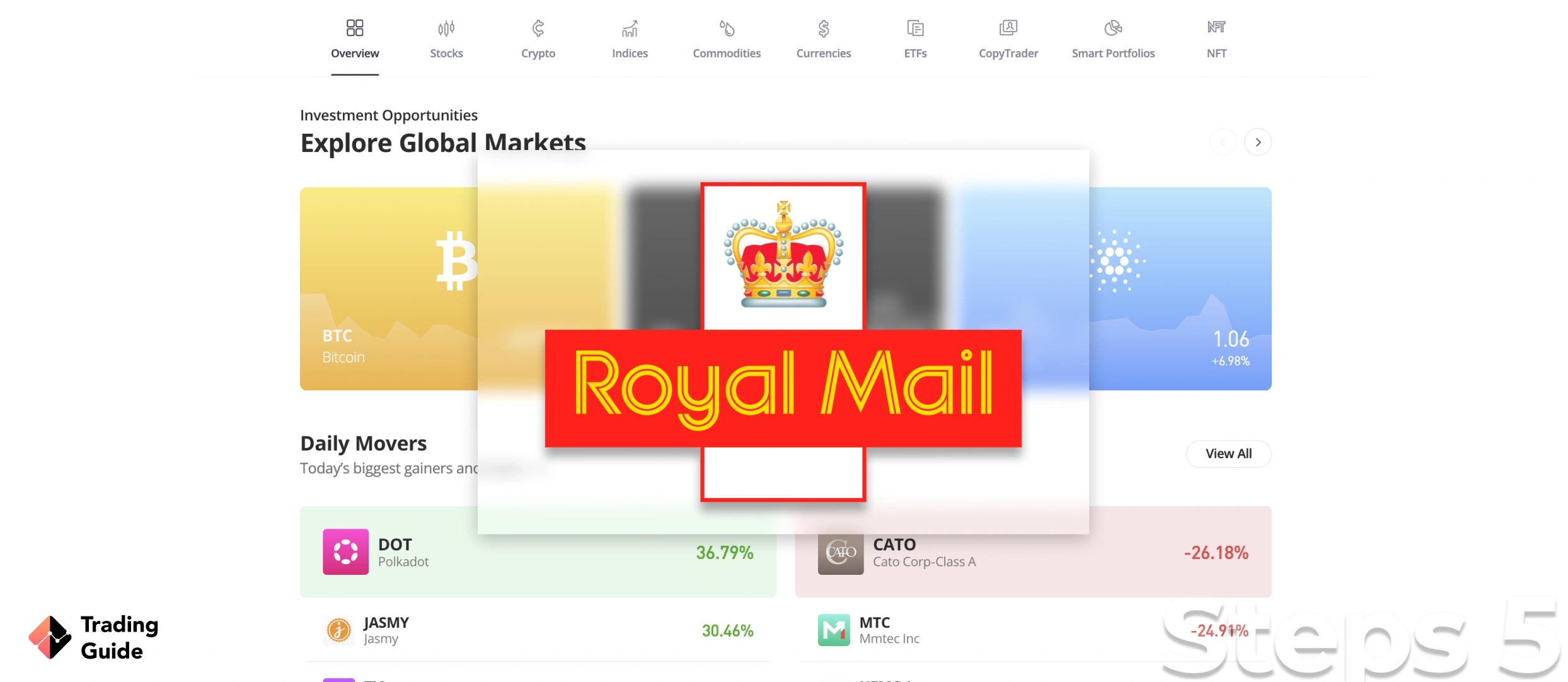 buy royal mail shares step 5